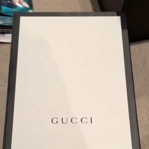 Gucci Classic White Box with Black Trim